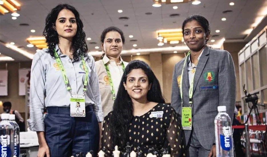 El equipo femenino de India 